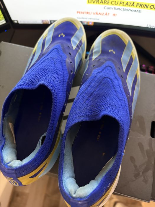 ghete fotbal adidas messi elite 43