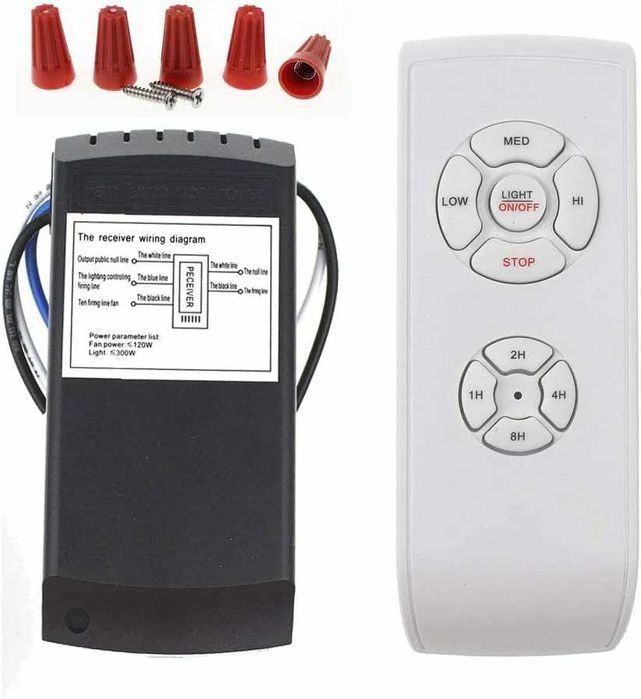 Intrerupator timer dimmer 220V telecomanda ventilator aeroterma lustra