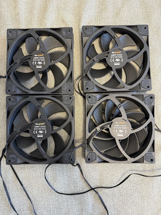 4 x Ventilatoare Be Quiet Light Wings 140