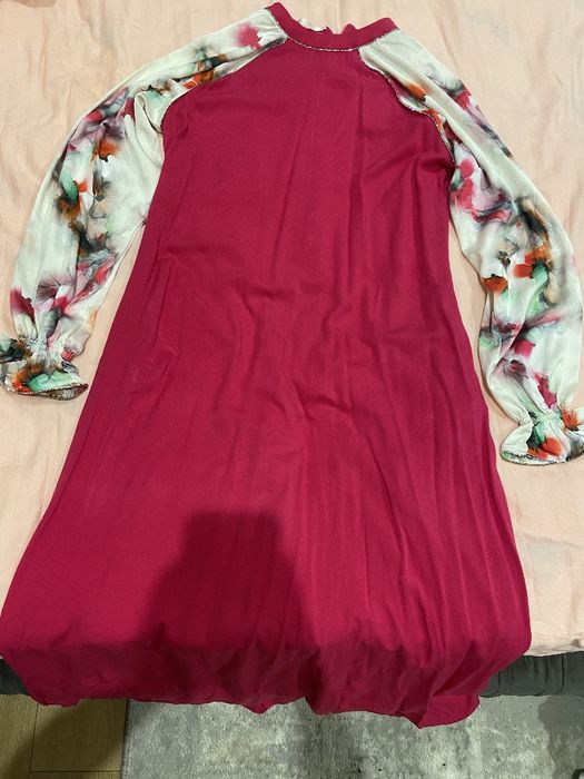 Платье новая малиновый
