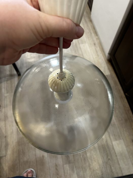 Люстра прозрачная