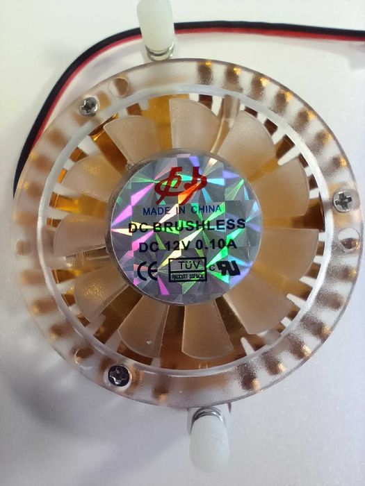 Set 5 ventilatoare 12V DC 6,2 cm răcire CPU, GPU radiatoare - NOU