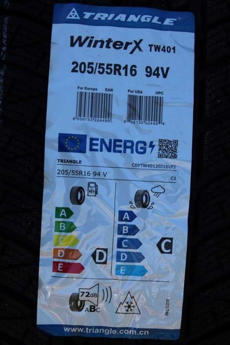 Anvelope iarna noi 205/55R16 (5 modele)
