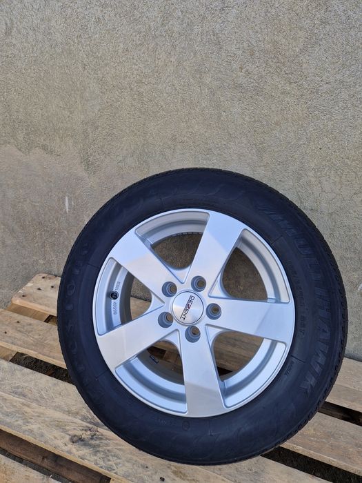 Rezerva janta 5x100 Skoda Fabia Vw Polo anvelopa 185 65 14