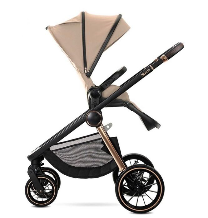 Бебешка количка 3 в 1 Lorelli Premium - Bianca