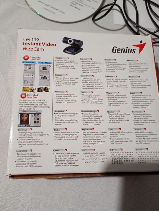 Web Camera Genius, модел Eye 110 - продавам