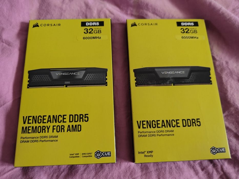 Memorie RAM DDR5 CORSAIR Vengeance 32 GB (2x16) 6000 mhz garanție pe v