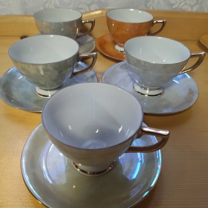 Японски сервиз за чай, Седеф