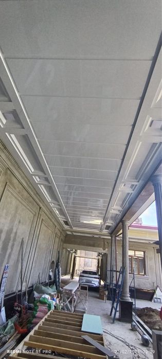 Алюкобонд с работой и с эскизом