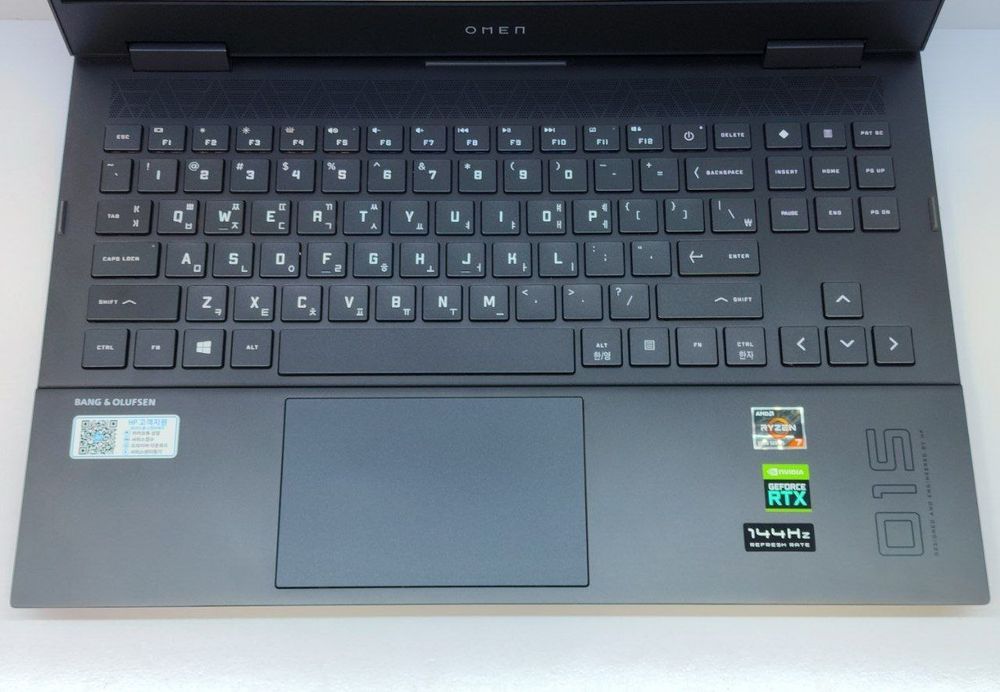 (Hp OMEN) (Ryzen 7) (11-avlod 8 yader 16 patok)