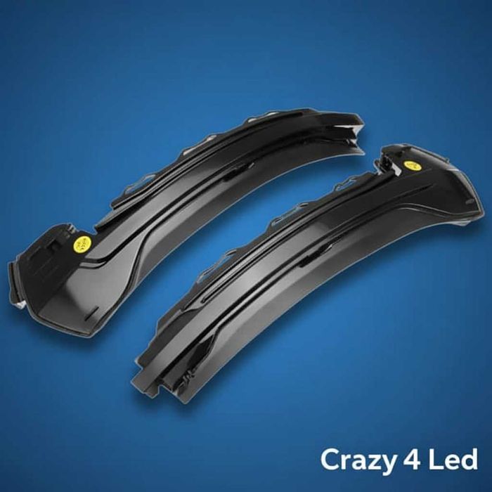 Set de 2 lampi semnalizare dinamica pentru oglinda sau aripa, potrivite pentru diferite marci si modele.