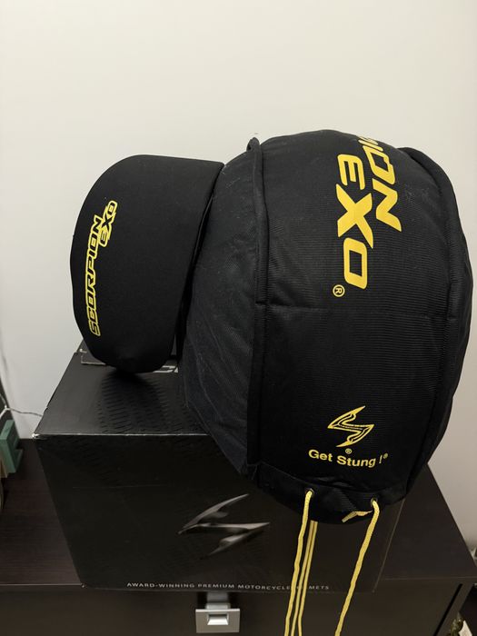 Casca moto SCORPION R1 CARBON XL ca noua