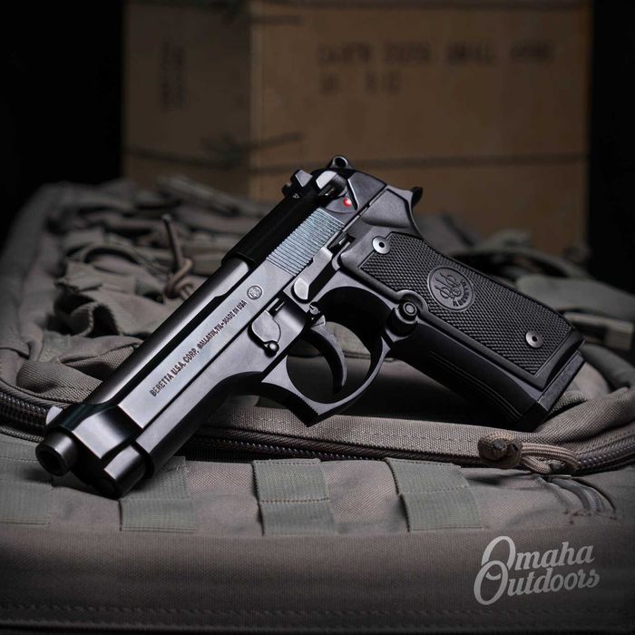 Pistol Airsoft FullMetal Taurus PT92 SemiAutomat Co2 PutereMaxima 5,8j