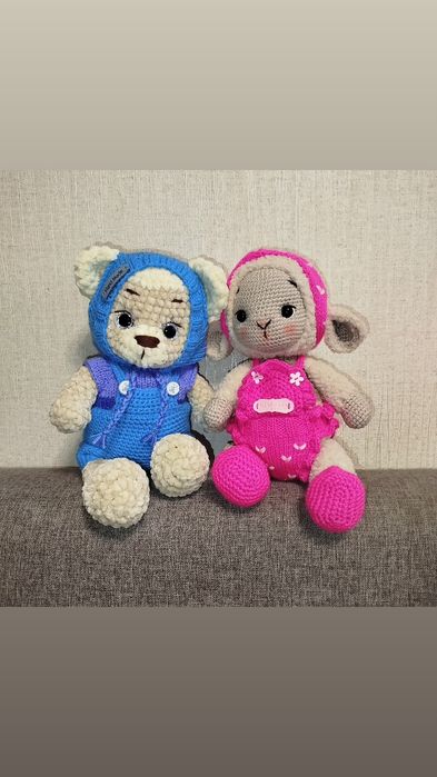 Мягкие игрушки ручной работы