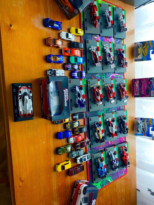 Colecție de Mașini Formula 1/Fast and Furious/Hotwheels