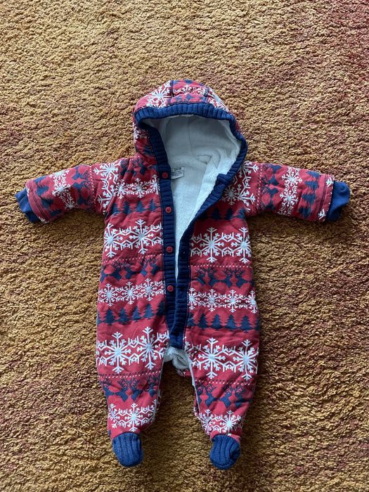 Combiezon iarna cu blana 3-6m