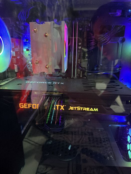 Видеокарта Palit GeForce RTX 3070 JetStream 8gb