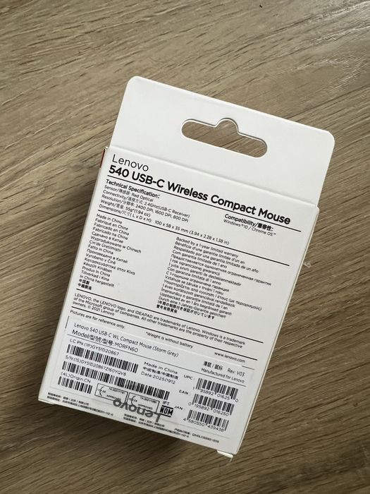 Vând mouse wireless Lenovo 540 USB C