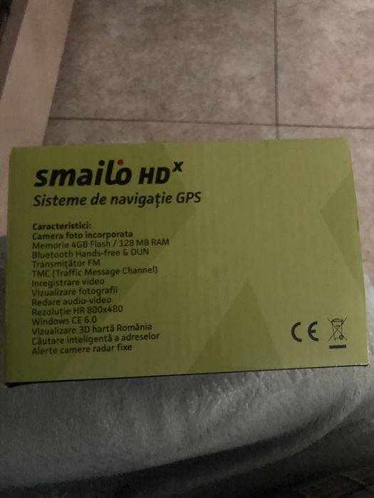 Smailo HD - Sistem de navigație cu camera foto