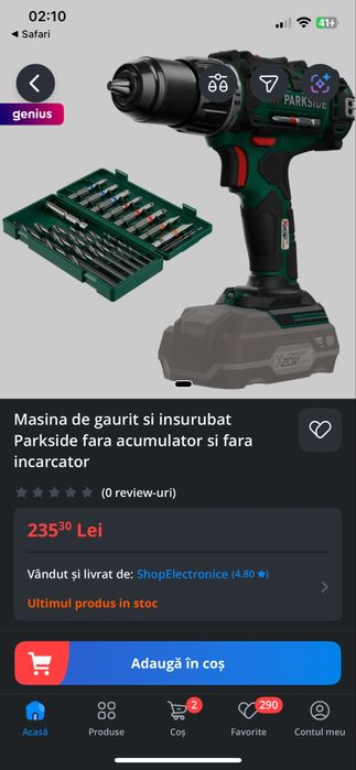 Masina de gaurit NOUA