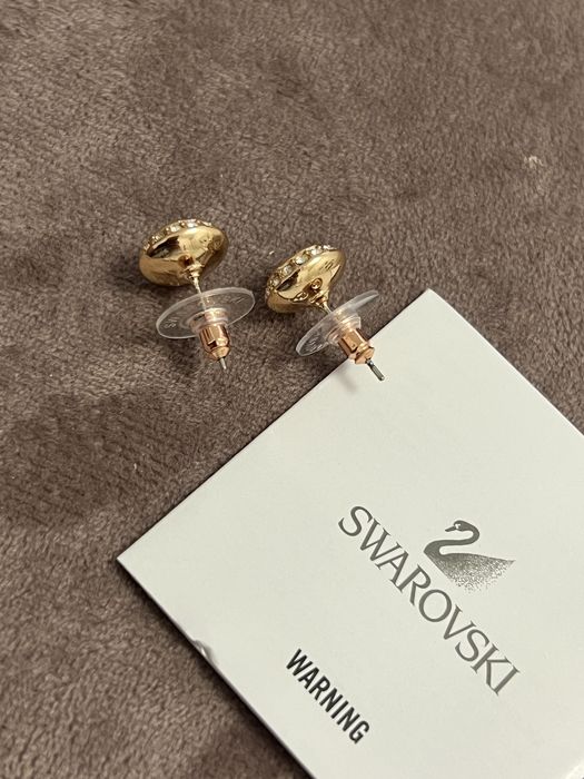 Cercei swarovski  rose gold