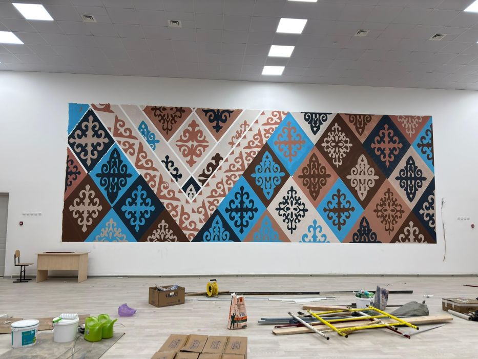 Роспись стен. Художники