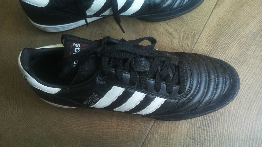Adidas MUNDIAL Leather Shoes Размер EUR 42 2/3 обувки естествена кожа 424-14-S