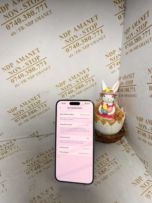NDP Amanet Calea Mosilor 298  IPHONE 15 PRO MAX (53614)