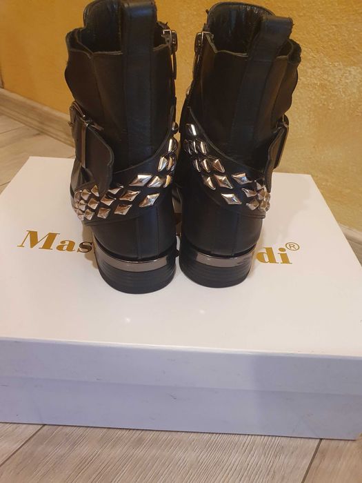 Дамски боти естественна кожа