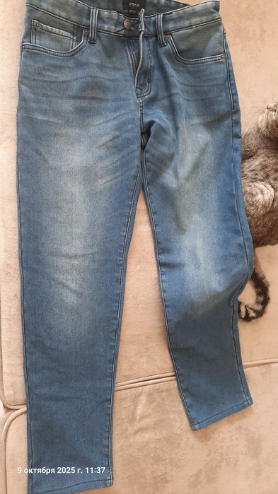 Джинсы с начесом