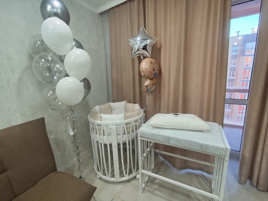 Детская кроватка 3в1