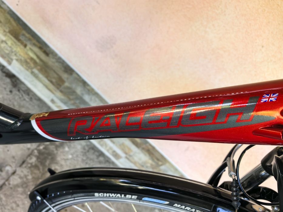 КАТО НОВ!! RALEIGH  Електрически Велосипед Колело 28 ЦОЛА