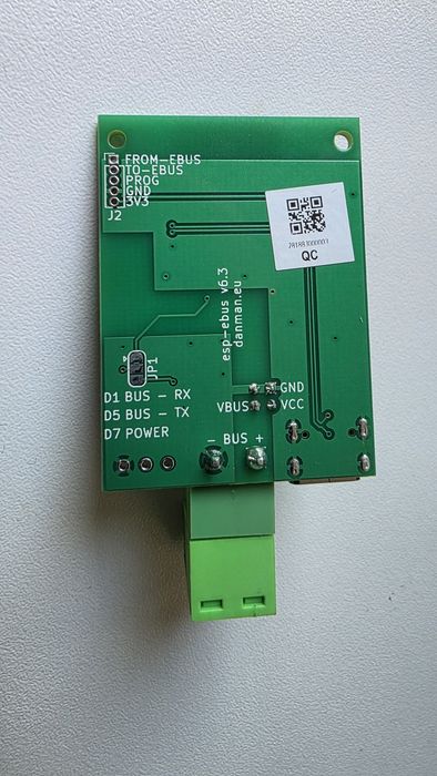 EBUS to WiFi Adapter Module V6.3 Vaillant, Ariston, HVAC