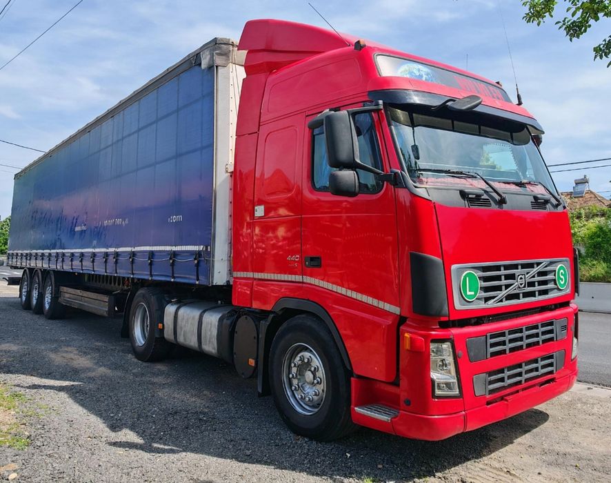 Volvo  FH 440 și semiremorca Berger de vânzare