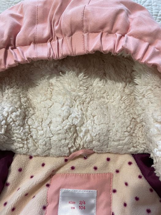 Теплая куртка для девочки