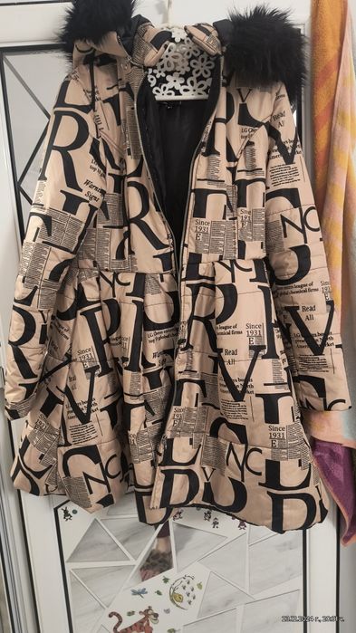 Уникално  бутиково зимно дамско  яке NICOLE COLLECTION 100лв