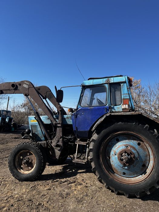 Трактор мтз 80 с куном
