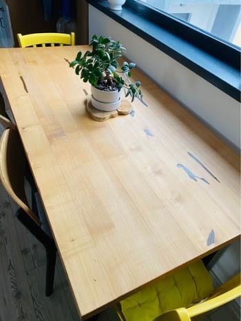 Masa lemn masiv frasin