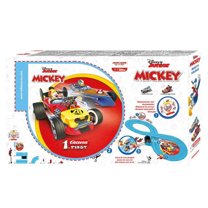 CARRERA FIRST MICKEY MOUSE Електрическа писта Мики и Доналд