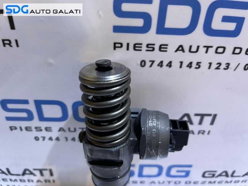 Injector Injectoare Pompa Pompe Diuza Seat Toledo 2 1.9 TDI AXR 2000 - 2005 Cod 038130073AG 0414720215 [M9112]