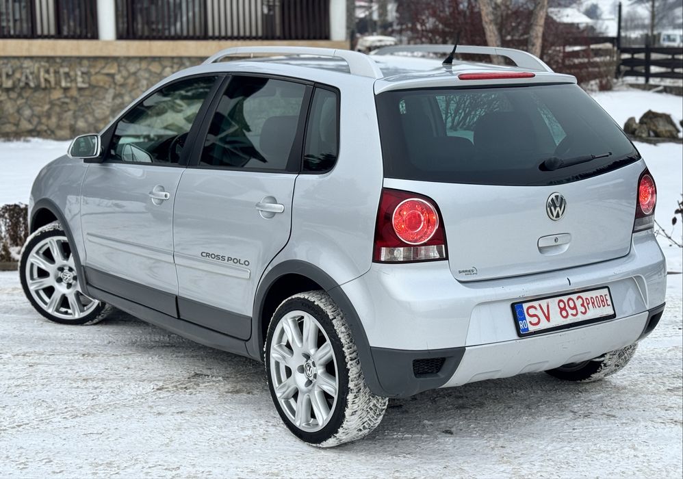 VW POLO CROSS - 1.4i - 75CP - 2007 - IMPECABIL