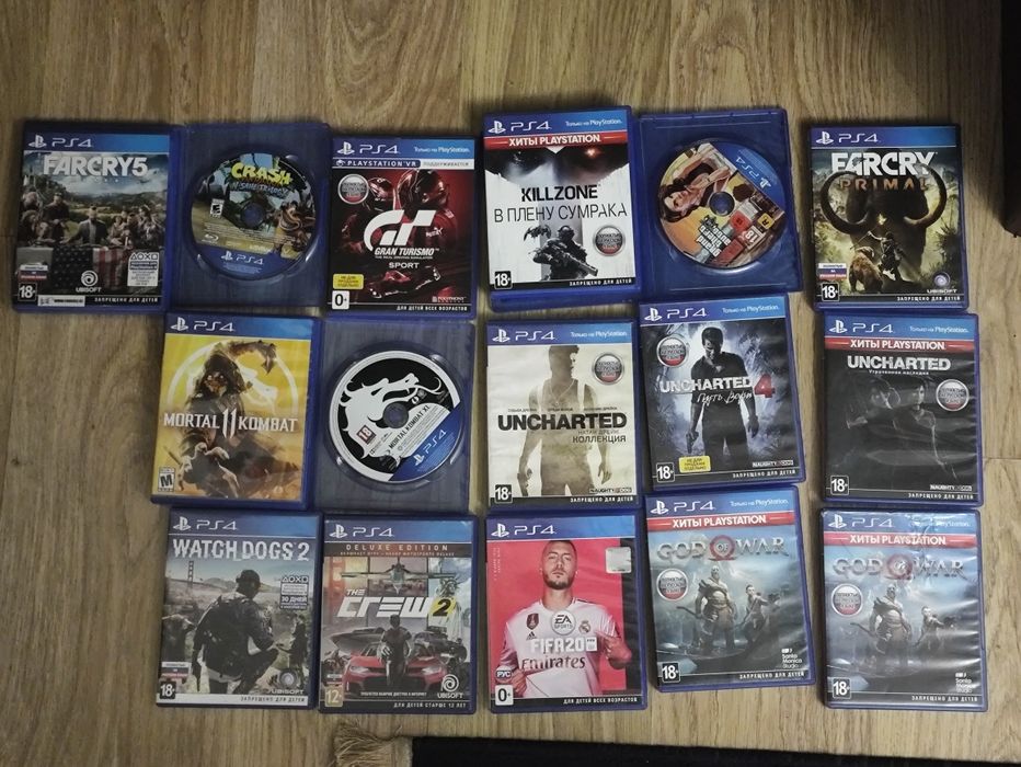 диски для playstation 4/5