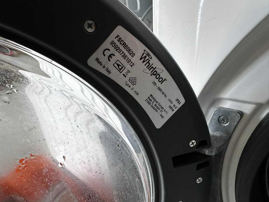 Whirlpool FSCR 80620 – пералня с капацитет 8 кг,  6th Sense (М14)