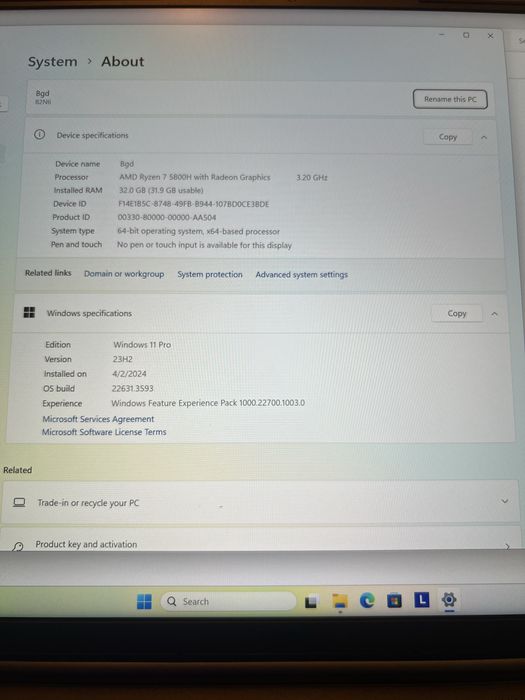 Vand Laptop Gaming Lenovo Legion