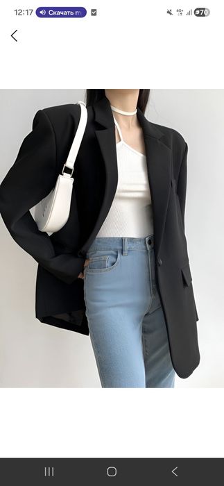 Пиджак удлиненный