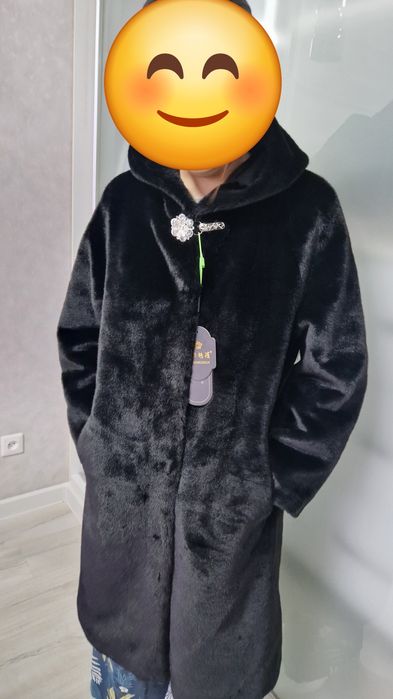 Шуба эко мех новая