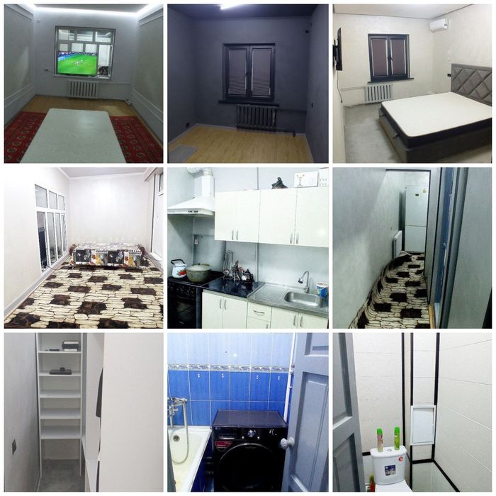 Sputnik 15 da kvartira balkon 2×6, 4/3/4, 77m2