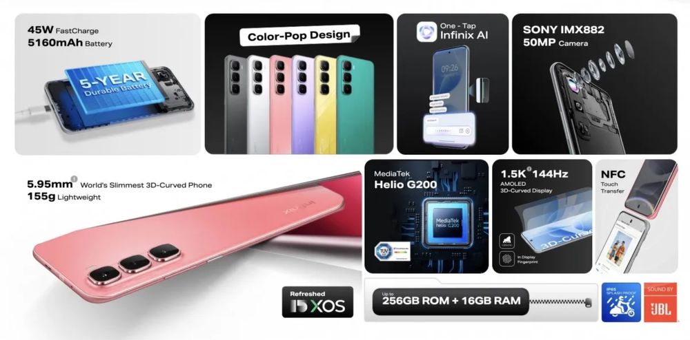 YENGI ! Infinix Hot 60 Pro Plus (8+8/256Gb) | Dostavka !