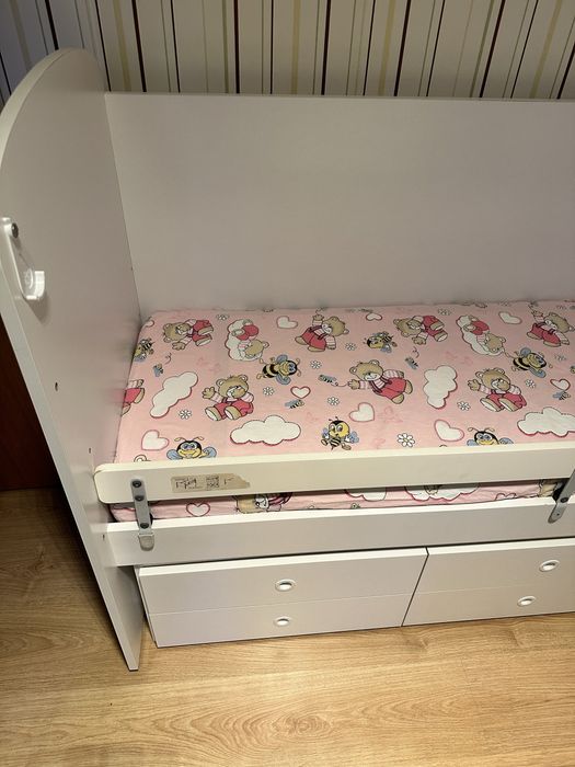 Детска кошара с матрак и подматрачна рамка