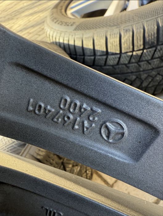 Jenti Marcedes GLE cu anvelope iarna